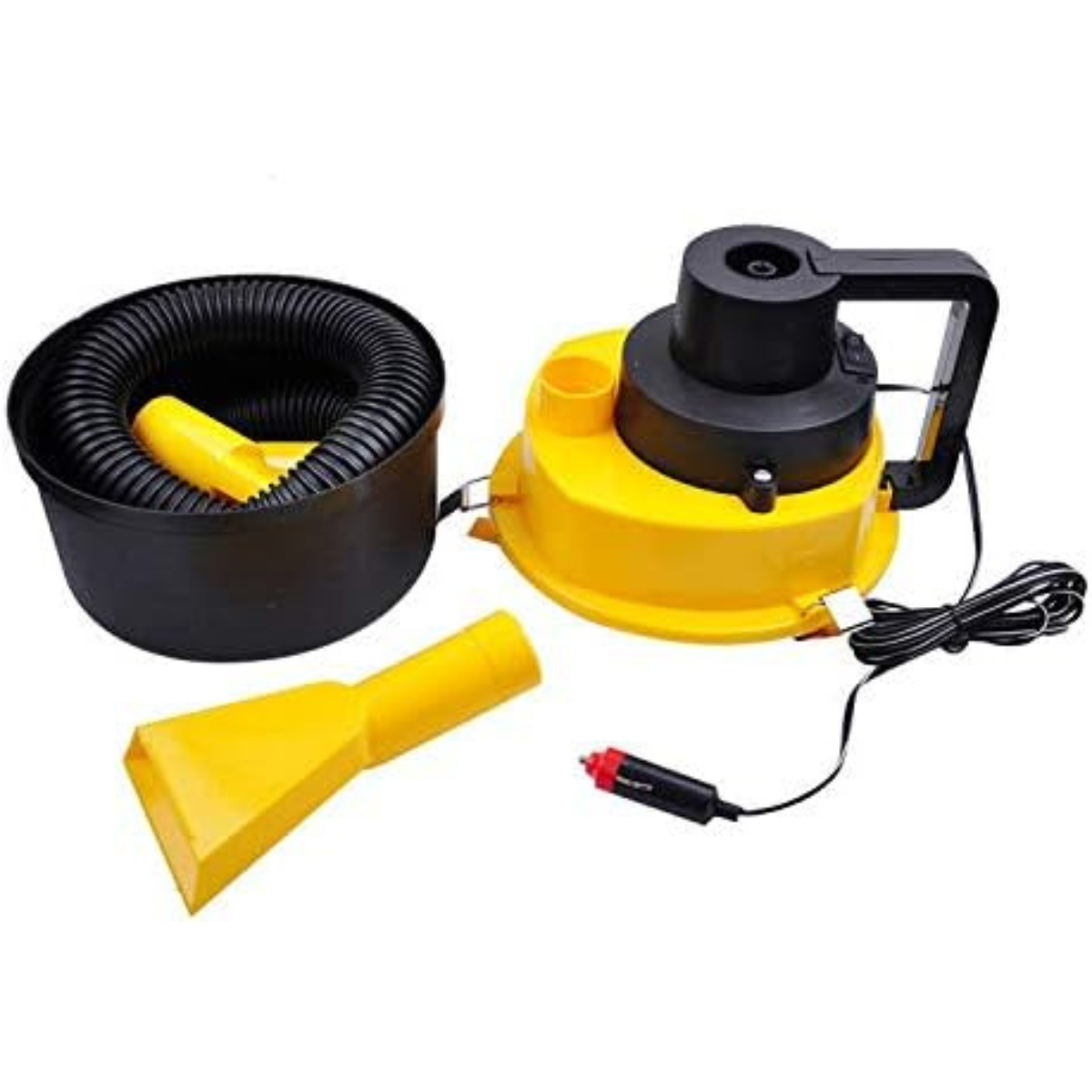 💨 Aspiradora Turbo Húmedo y Seco para Auto – Potente, Portátil y Recargable