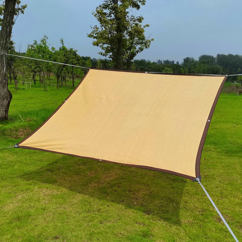 🌴 Toldo Vela Cuadrado 5x5m – ¡Sombra, Estilo y Frescura para tu Espacio Exterior!